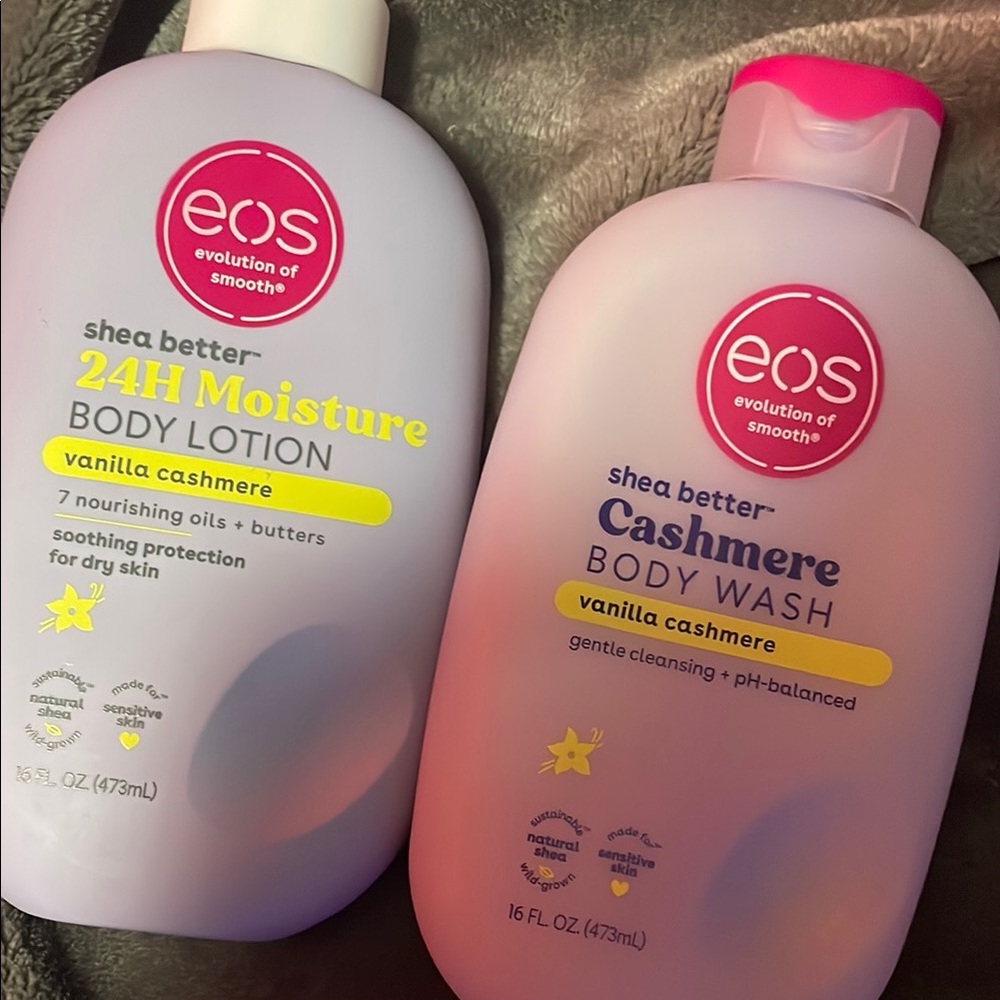 EOS Shea Better Vanilla Cashmere Set
